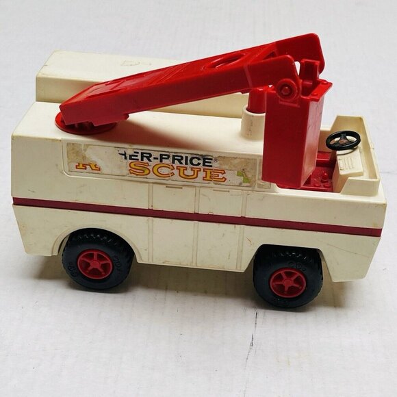 Fisher Price 1974 Adventure People Rescue Ambulance Truck Vintage Collectible - Picture 3 of 12
